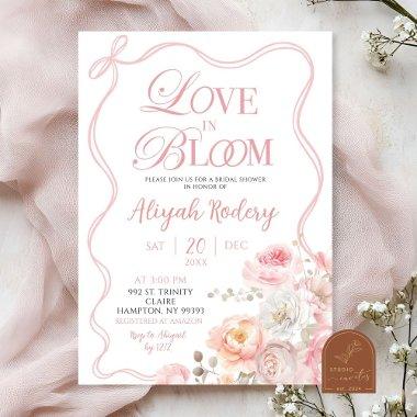 Pink Blossom Floral Love in Bloom