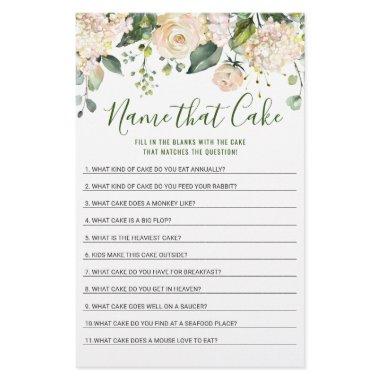Pink Blush Flowers Double-Sided  Game