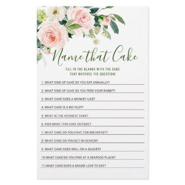 Pink Blush Flowers Double-Sided  Game