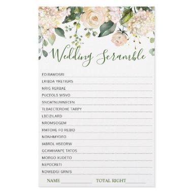 Pink Blush Flowers Greenery  Game