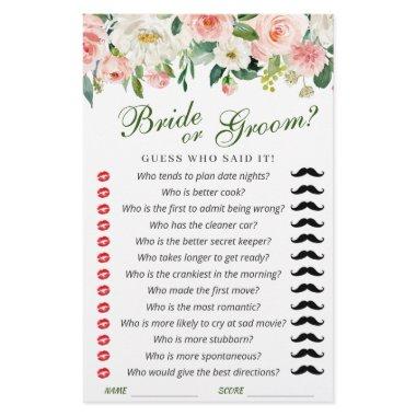 Pink Blush Flowers Greenery  Game