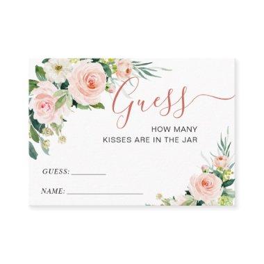 Pink Blush Flowers Guess How Many Game