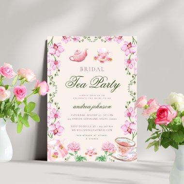 Pink Boho Garden Floral Tea Party