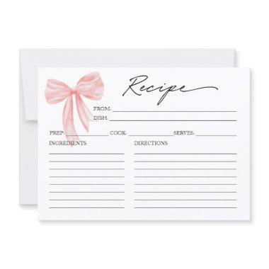 Pink Bow  Recipe