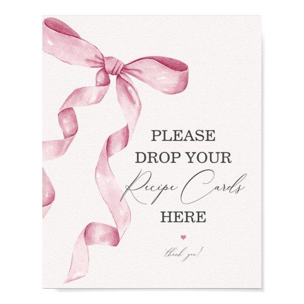Pink Bow  Share a Recipe  Sign