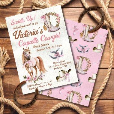 Pink bow Coquette Cowgirl