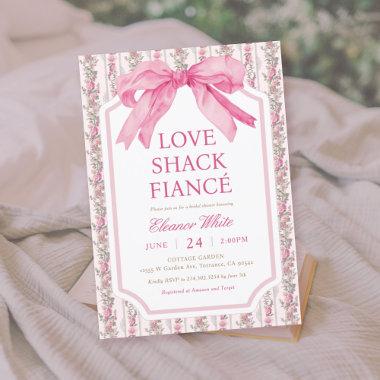Pink Bow Love Shack Fiance