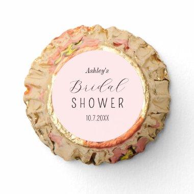 Pink Bridal Shower Brunch Reese's Peanut Butter Cups