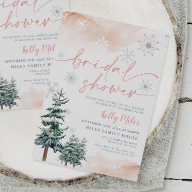 Pink , Winter Bridal