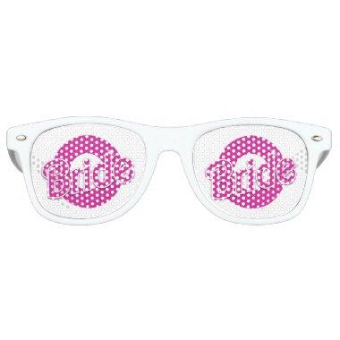 Pink Bride Retro Sunglasses