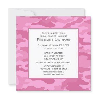 Pink Camo  or Engagement Party