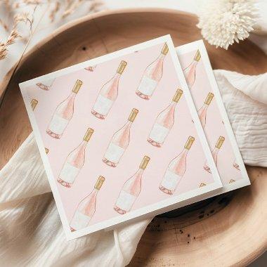 Pink Champagne  Bachelorette Party Napkins