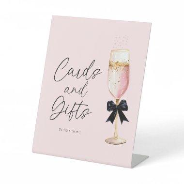 Pink Champagne  and Gift Sign