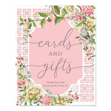 Pink Chinoiserie  and Gifts Sign