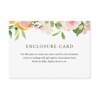 Pink Citrus Florals Enclosure
