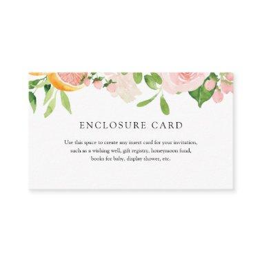 Pink Citrus Florals Enclosure