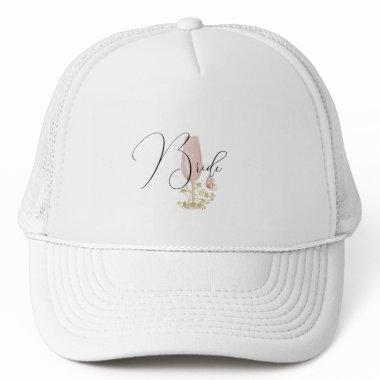 Pink Cocktail Bachelorette Party Trucker Hat