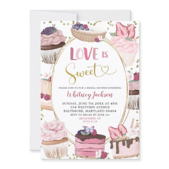 Pink Cupcake Love is Sweet