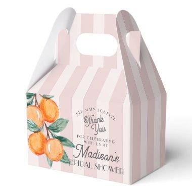 Pink Cutie Her Main Squeeze Citrus  Favor Boxes