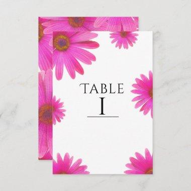 Pink Daisies Floral Daisy Elegant Country Rustic Invitations