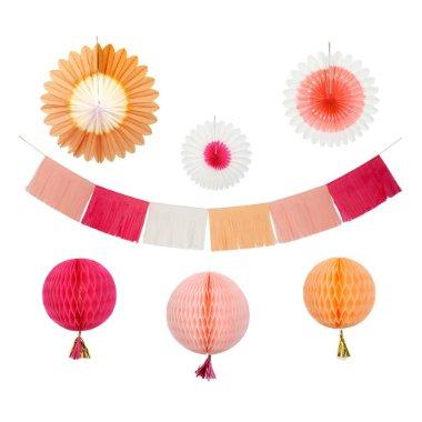 Pink Festive Garland Party Kit