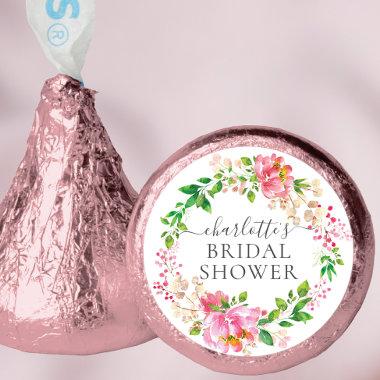 Pink Floral Bridal Shower Hershey®'s Kisses®