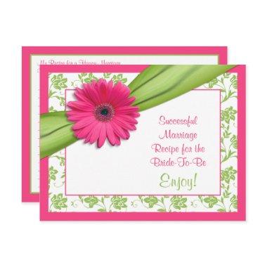 Pink Gerber Recipe  for a Successful Marriage