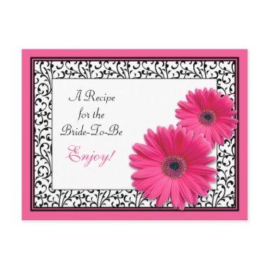 Pink Gerbera Daisy Recipe  for the Bride to Be