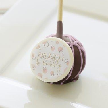 Pink Gold Bubbles Brunch and Bubbly Cake Pops