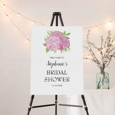 Pink Hydrangea Bouquet  Welcome Foam Board
