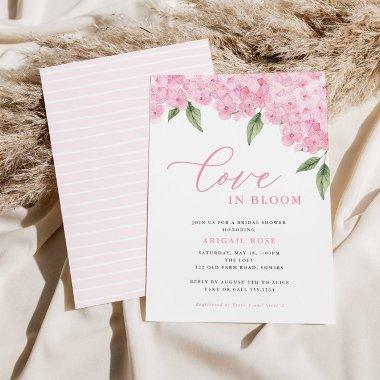 Pink Hydrangea Love in Bloom