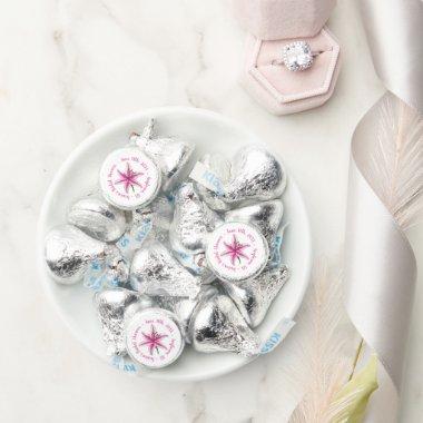 Pink Lily Flower Bridal Baby Shower Floral Garden Hershey®'s Kisses®