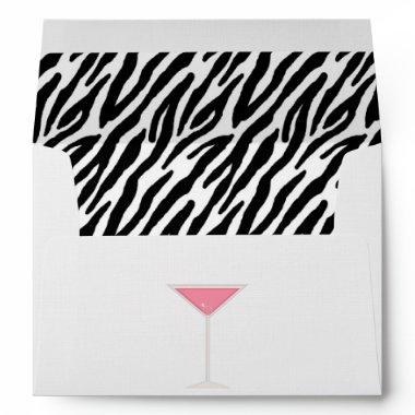 Pink Martini and Zebra Print Envelopes