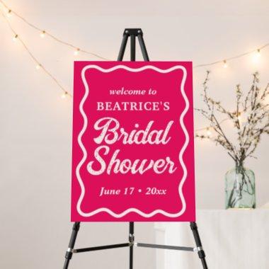 Pink Neon Welcome Sign Bridal Shower