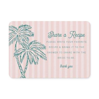 Pink Palm Springs Pastel Beach Share a Recipe