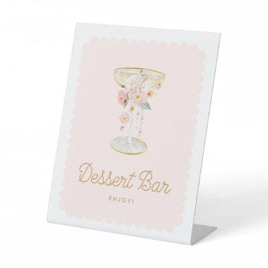 Pink Pearls and Prosecco Dessert Bar Sign