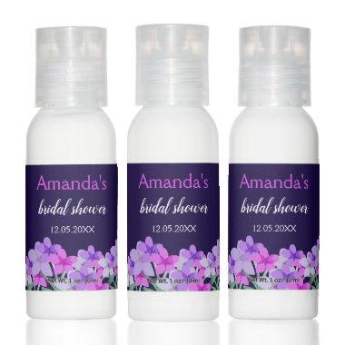 Pink Purple Floral  Hand Lotion