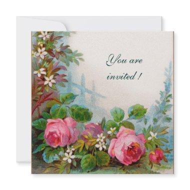 PINK ROSES & JASMINES White Ice Metallic