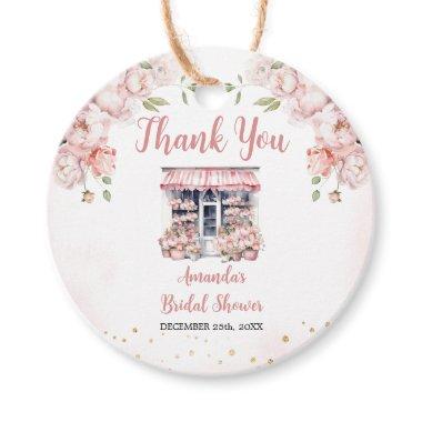 Pink She's Off The Market  Thank You Favor Tags