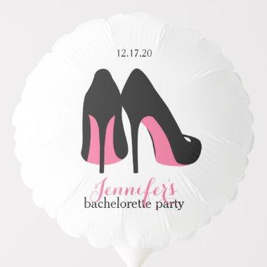 Pink Stilettos Girls Night Out Bachelorette Party Balloon
