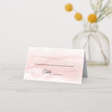 Pink Sunrise Mountain Coordinate Place Invitations Tent