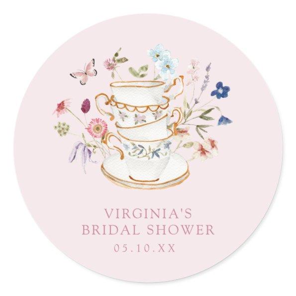 Pink Tea Party  Sticker