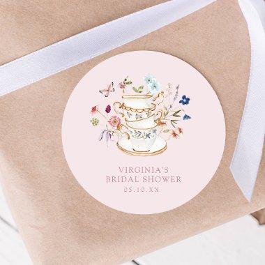 Pink Tea Party  Sticker