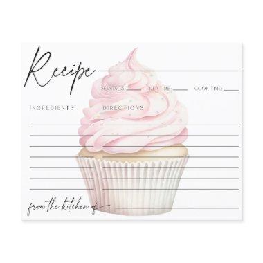 Pink Watercolor Cupcake Recipe
