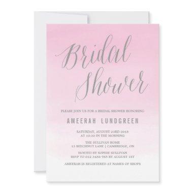 Pink Watercolor Ombre