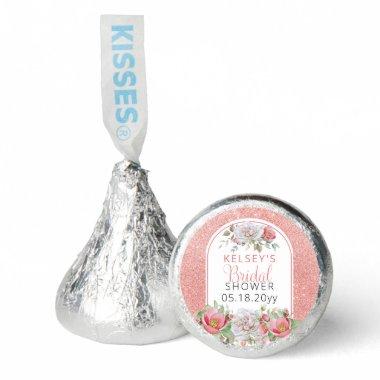 Pink | White Sweet Floral Blooms Bridal Shower He Hershey®'s Kisses®