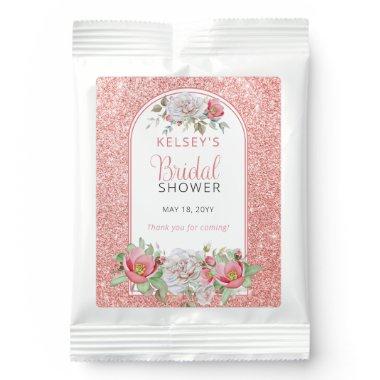 Pink | White Sweet Floral Blooms Bridal Shower Mar Margarita Drink Mix