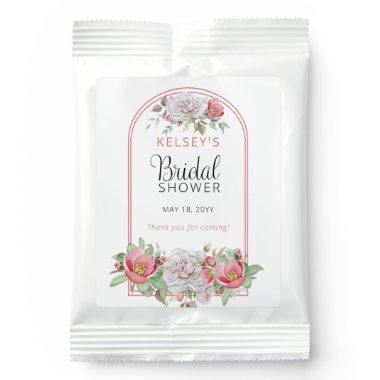 Pink | White Sweet Floral Blooms Bridal Shower Margarita Drink Mix