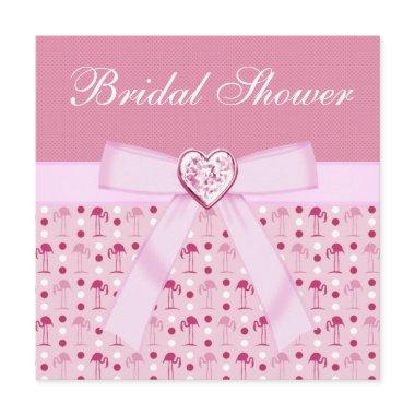 Pink Wonderland Flamingos  Invites
