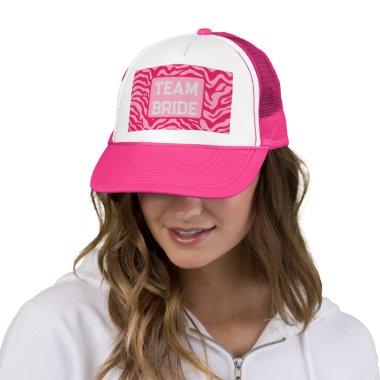 Pink Zebra print Trucker Hat